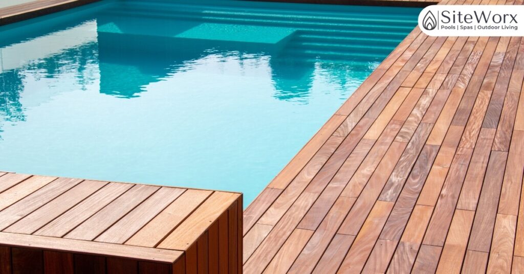 Wooden Deck Swimming Pool
