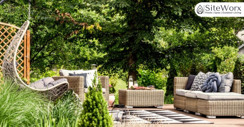 comfortable seating areas