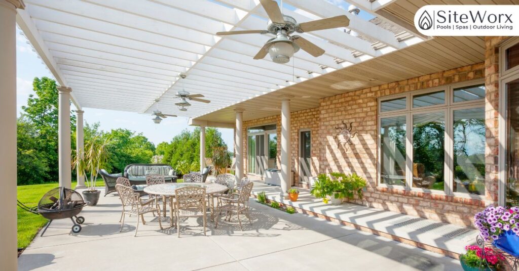 weatherproof backyard