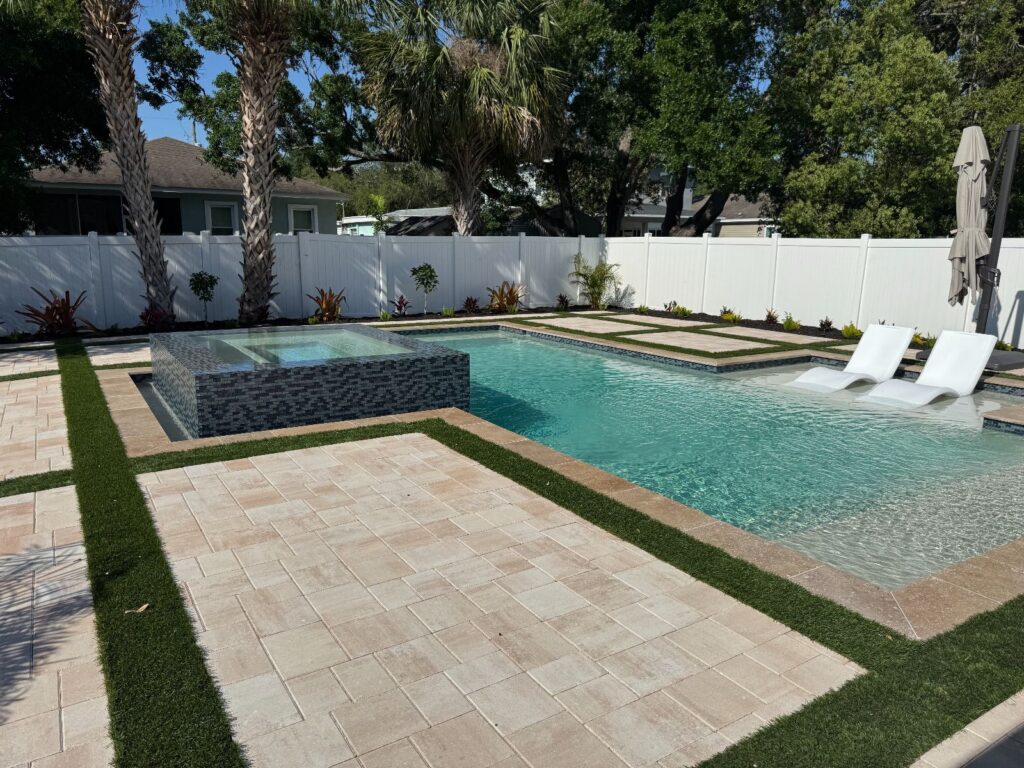 Custom Champagne Spa Construction in South Tampa 4 Custom Champagne Spa Construction in South Tampa 4