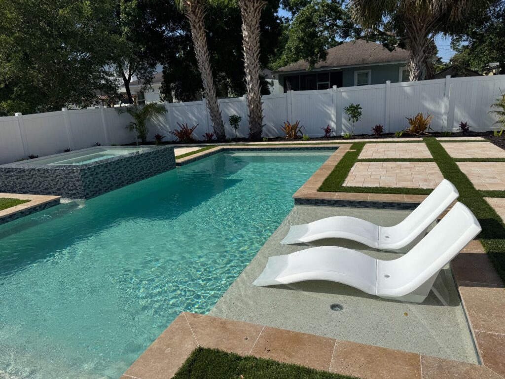 Custom Champagne Spa Construction in South Tampa 3 Custom Champagne Spa Construction in South Tampa 3